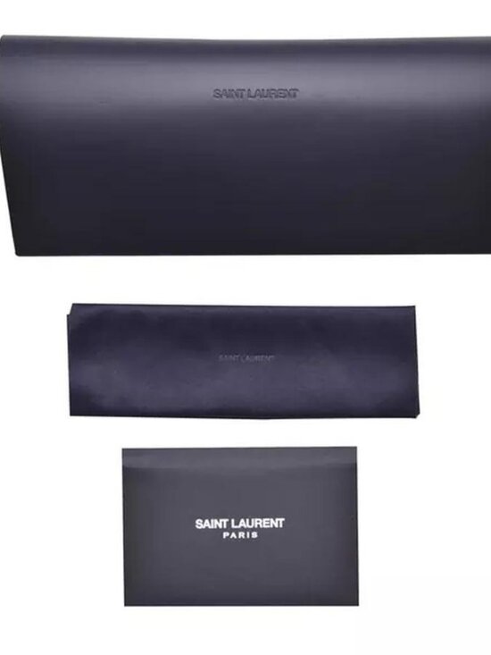 New Saint Laurent Womens Cat Eye Havana Havana Grey Fashion Designer Sunglasses